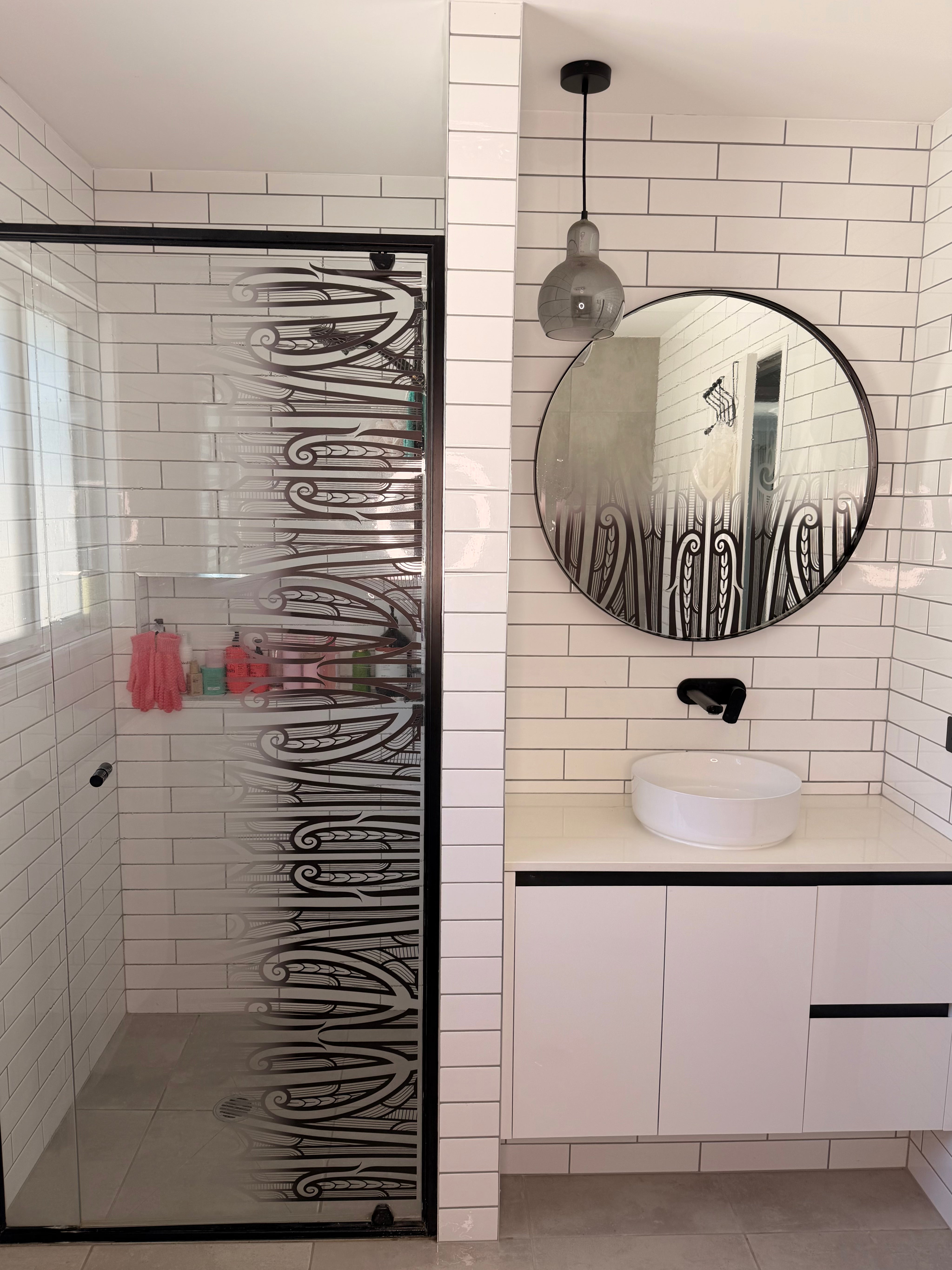 Gradient Design - Kowhaiwhai Decal