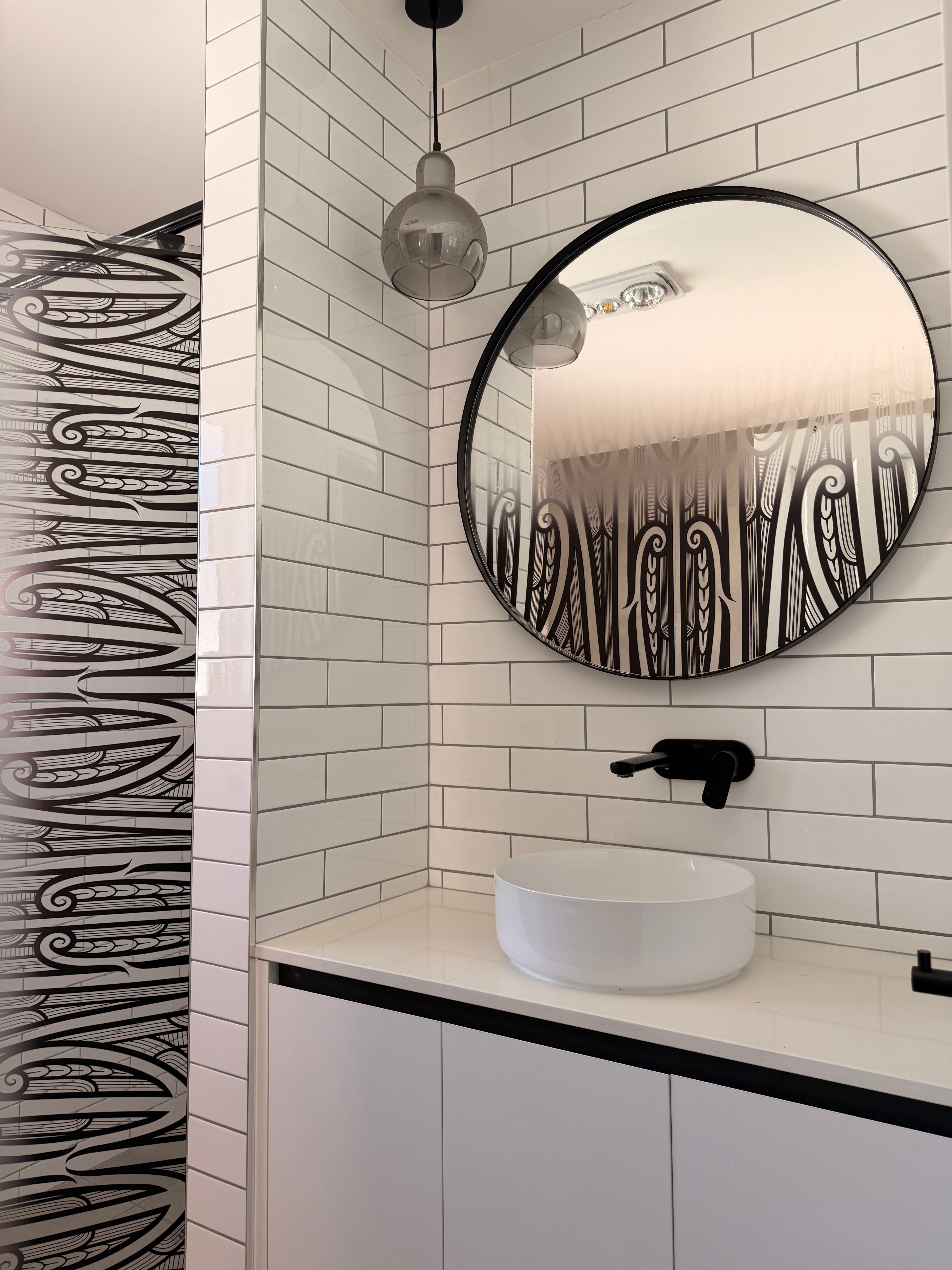 Gradient Design - Kowhaiwhai Decal