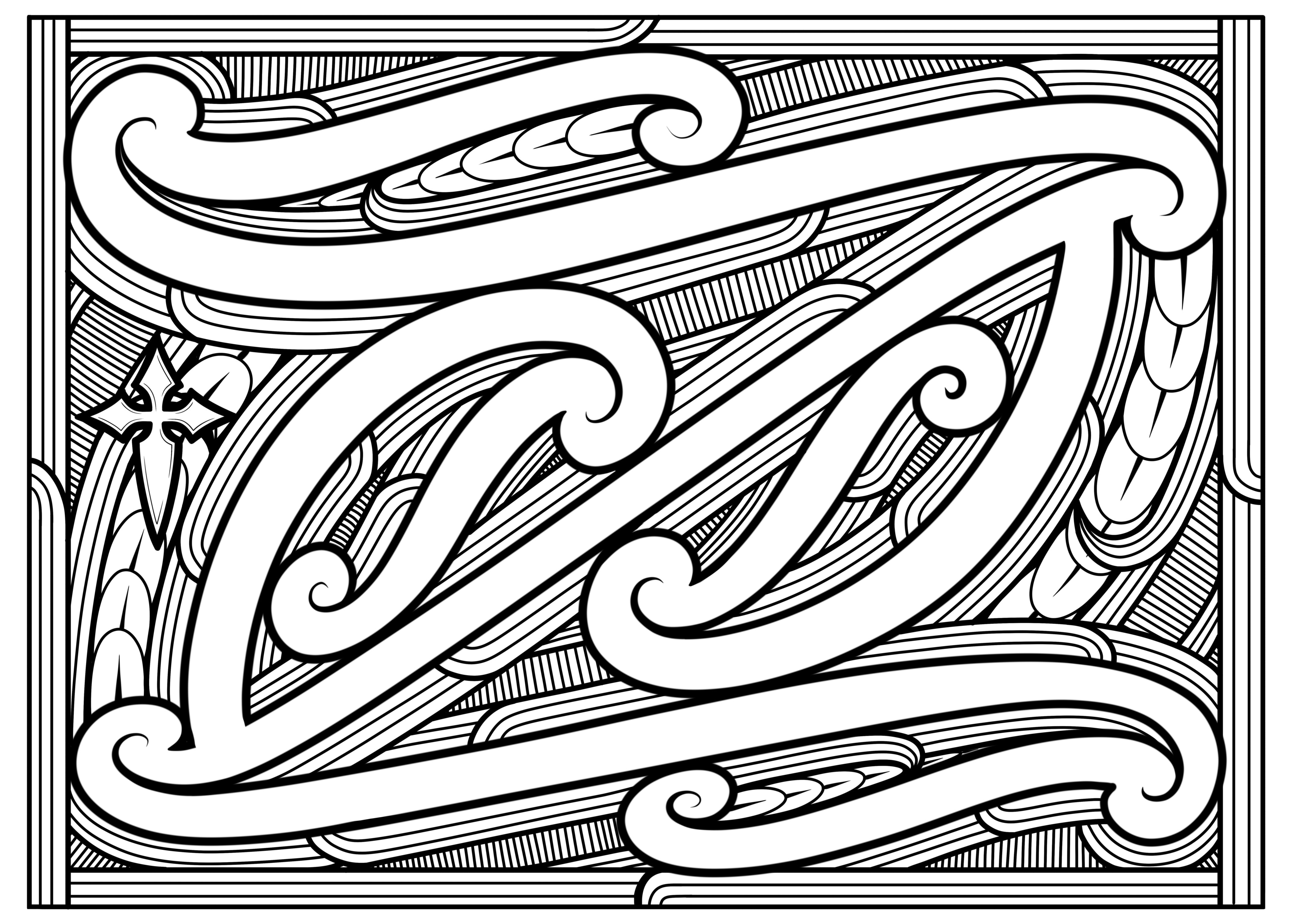Full Window Art Sticker - Outline Only Set (More Visibility)