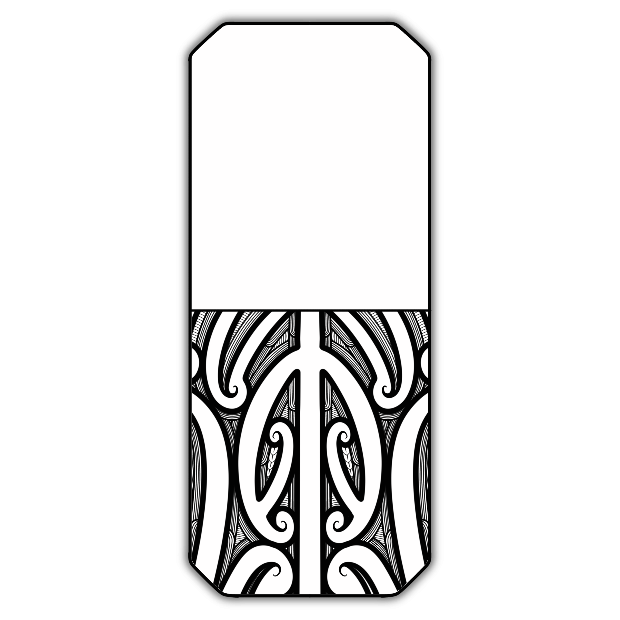 Full Length Octagonal Mirror